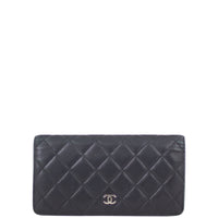 Chanel CC Yen Wallet front