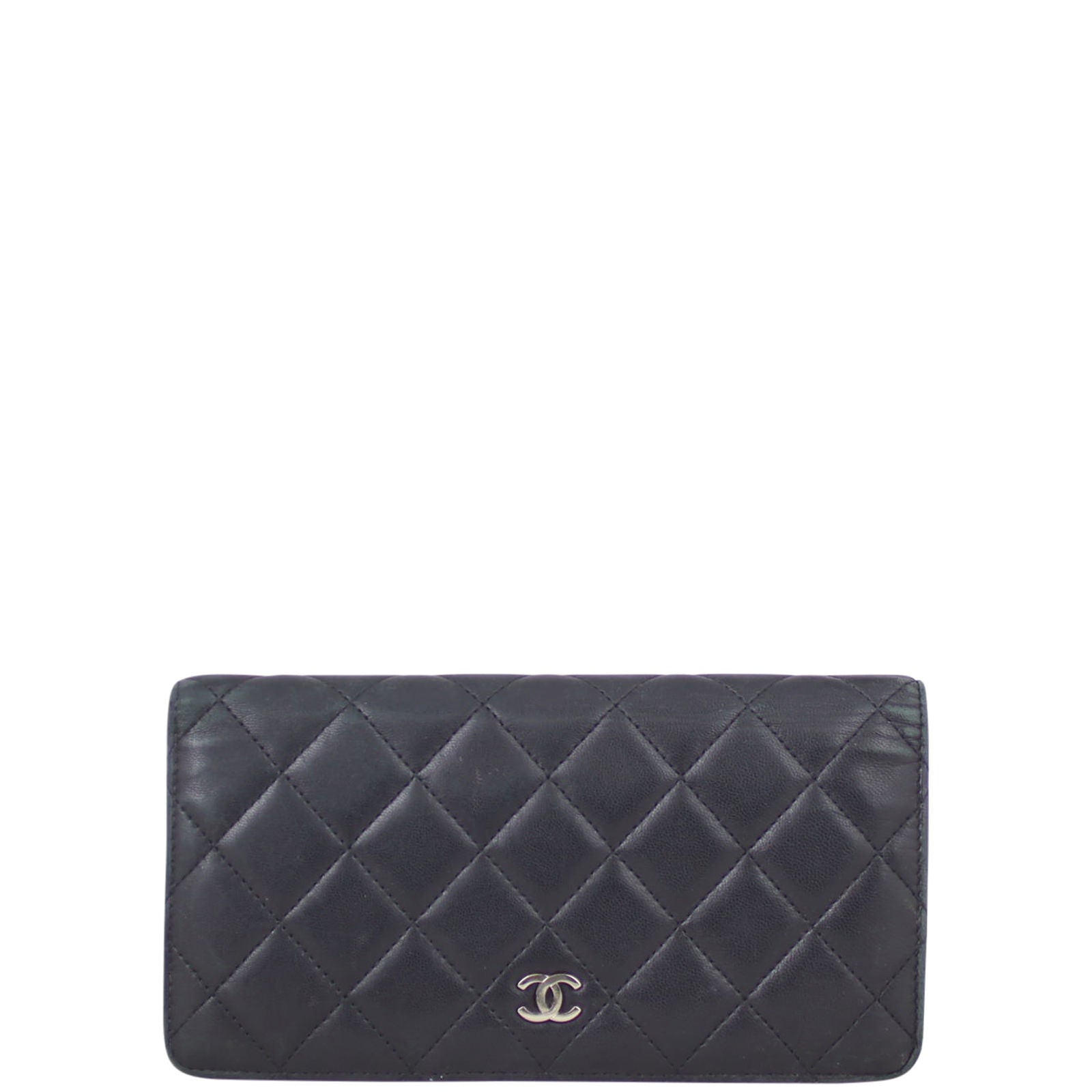 Chanel CC Yen Wallet front