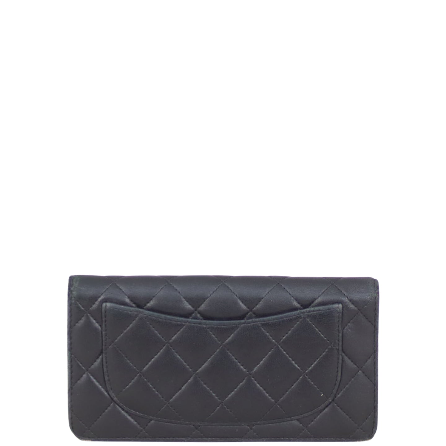 Chanel CC Yen Wallet Back