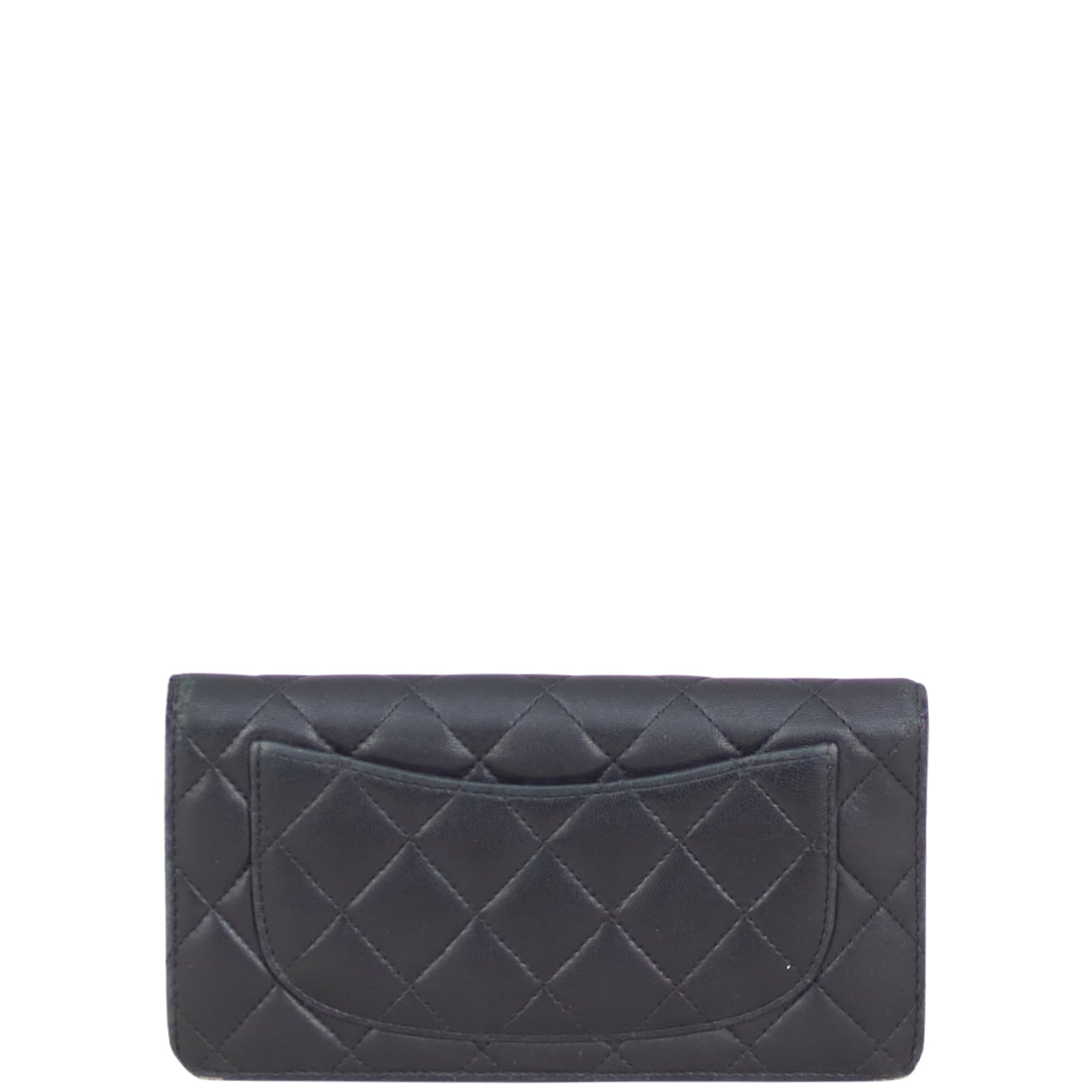 Chanel CC Yen Wallet Back