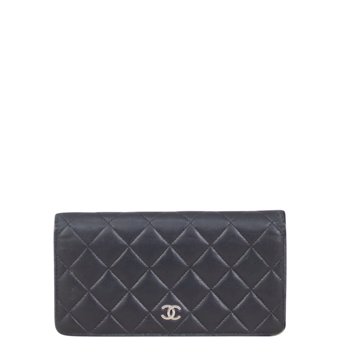 Chanel CC Yen Wallet Front