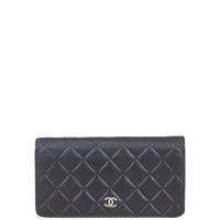 Chanel CC Yen Wallet Front