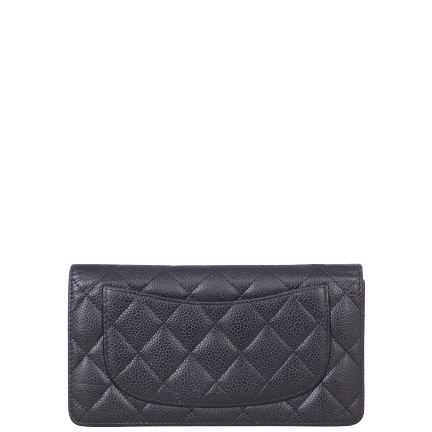 Chanel CC Yen Wallet Back