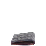 Chanel CC Yen Wallet Side