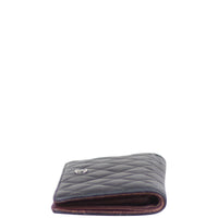 Chanel CC Yen Wallet Side