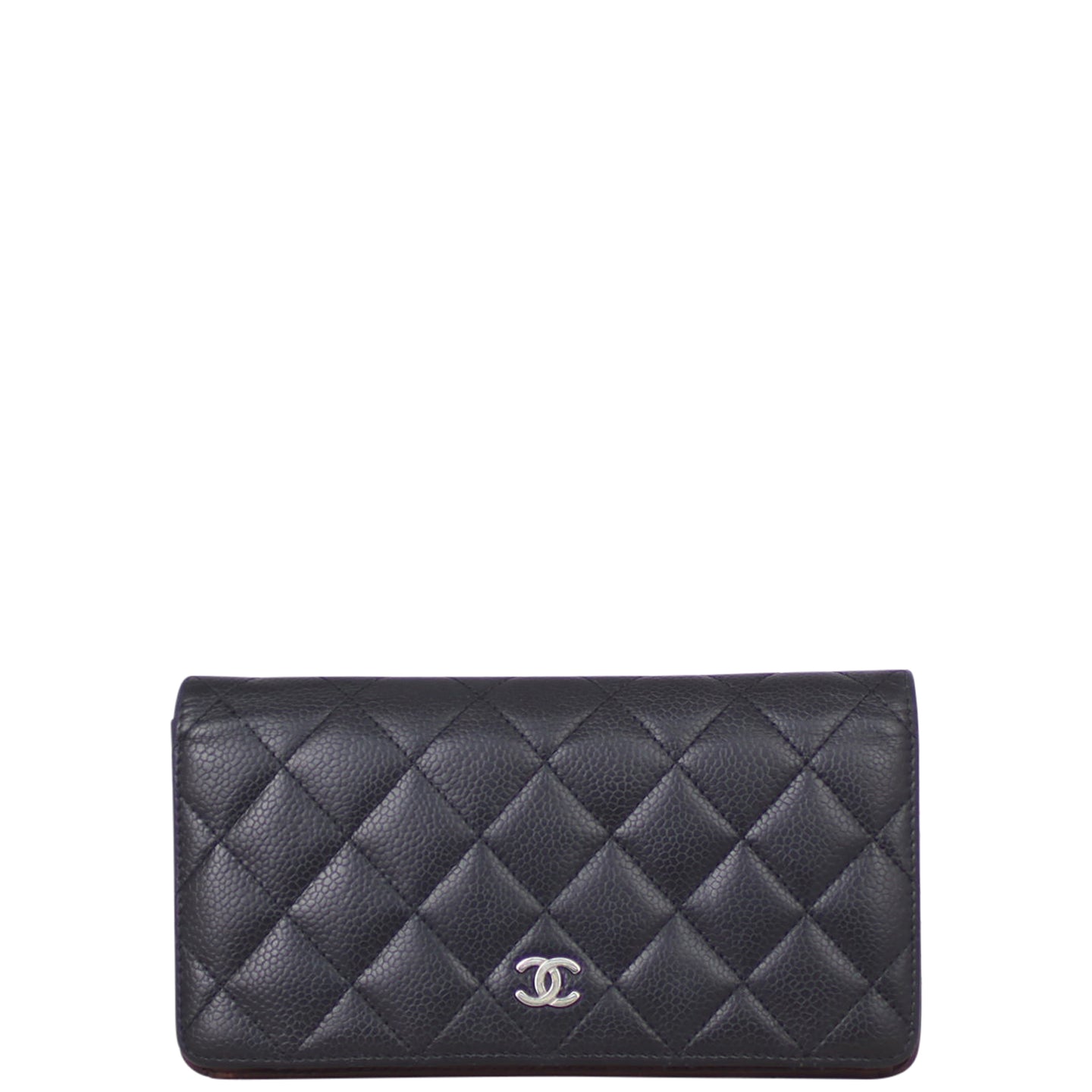 Chanel CC Yen Wallet Front
