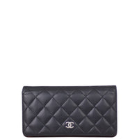 Chanel CC Yen Wallet Front