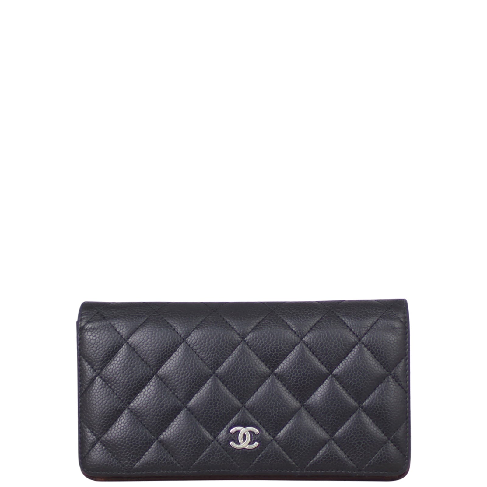 Chanel CC Yen Wallet Front
