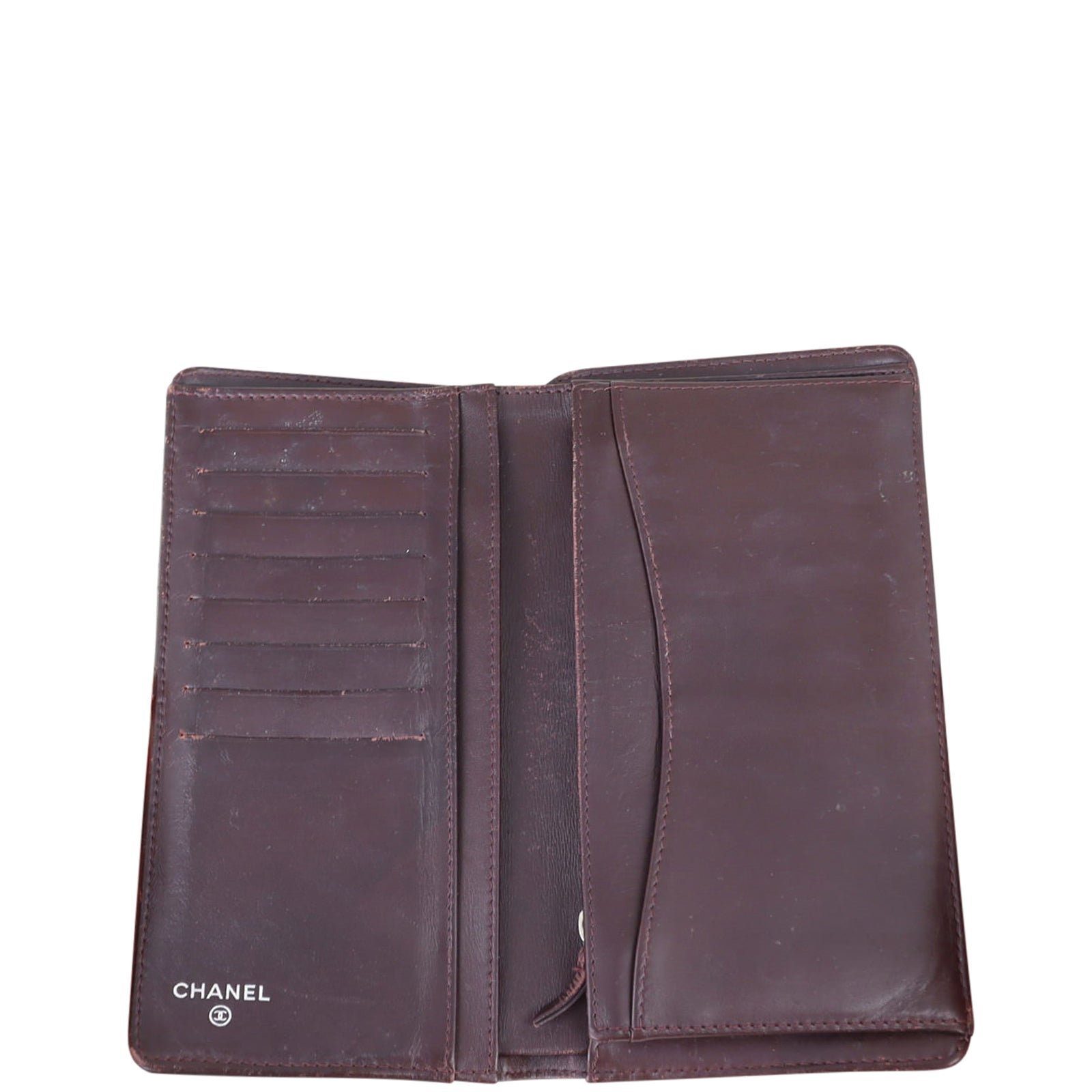 Chanel CC Yen Wallet Whole interior