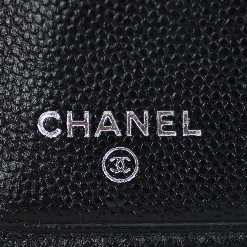 Chanel CC Yen Wallet Stamp