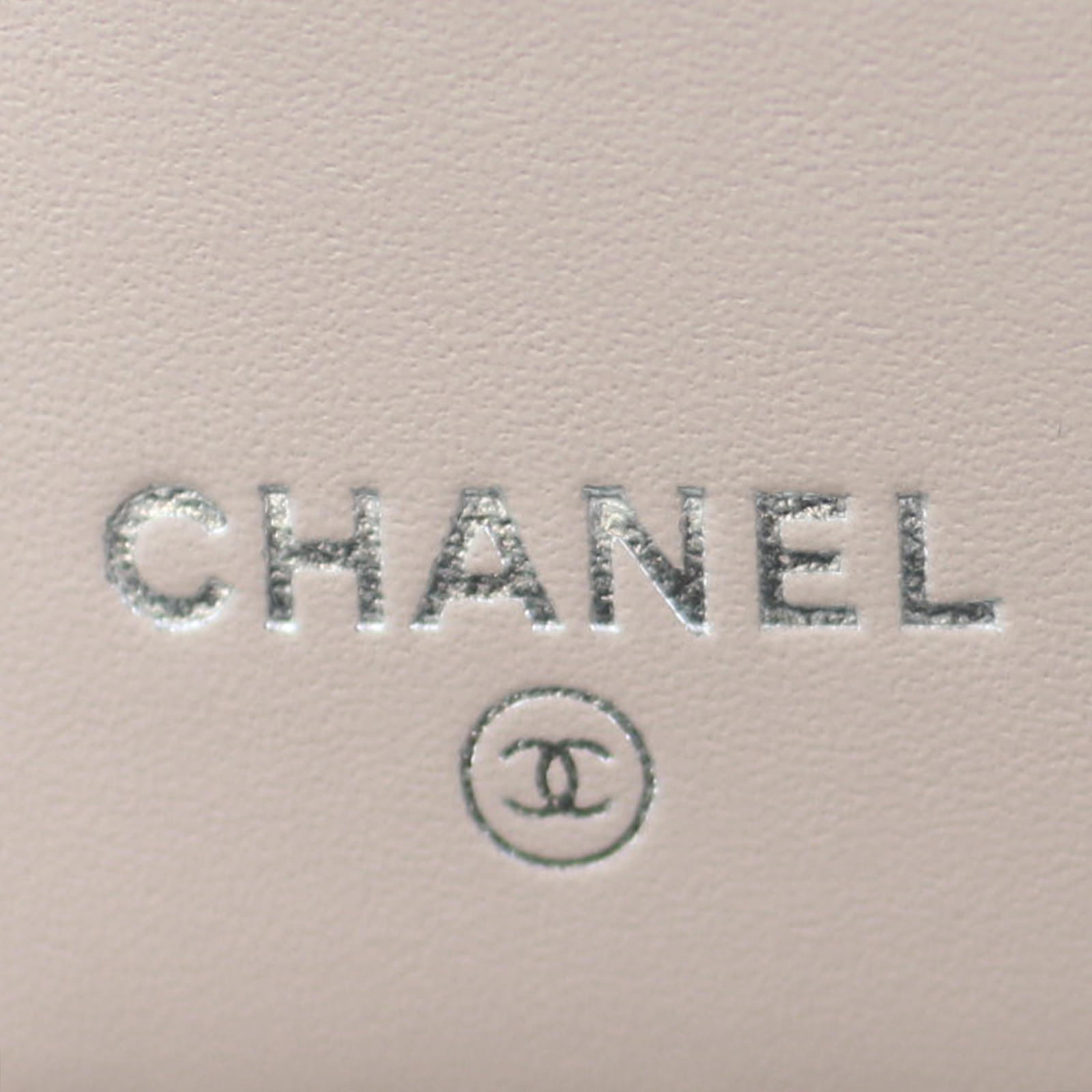 Chanel CC Yen Wallet Stamp