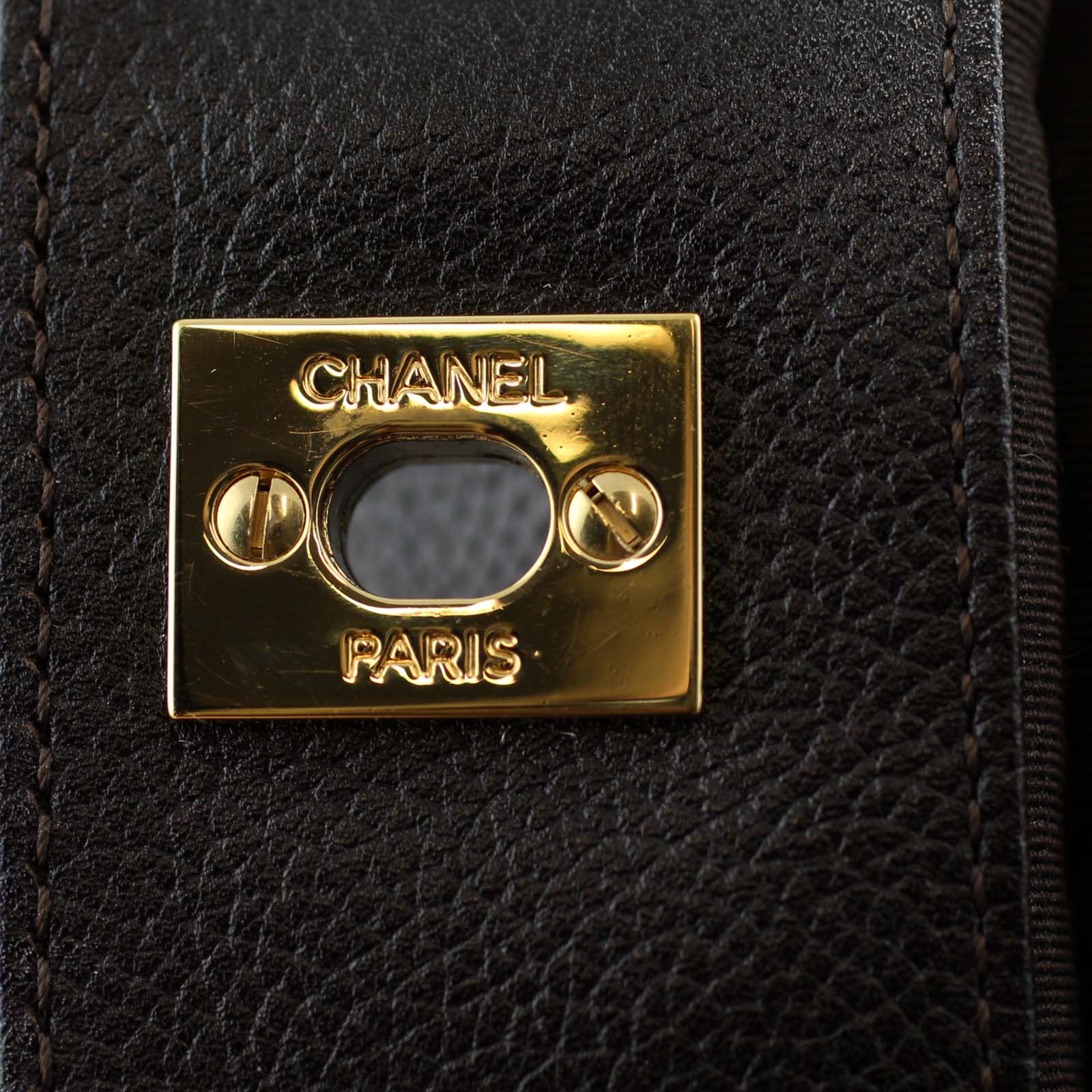 Chanel Executive Cerf Tote Chanel Plate