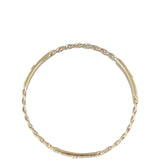 Chanel CC Crystal Textured Chain Link Bangle Base