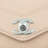 Chanel Chevron Flap Bag turnlock