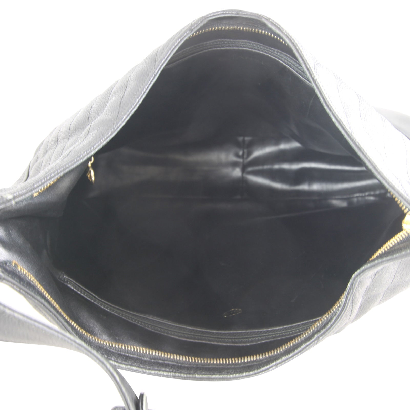 Chanel Chevron Hobo Bag Interior