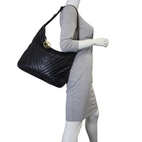 Chanel Chevron Hobo Bag Mannequin