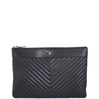 Chanel Chevron O-Case Front
