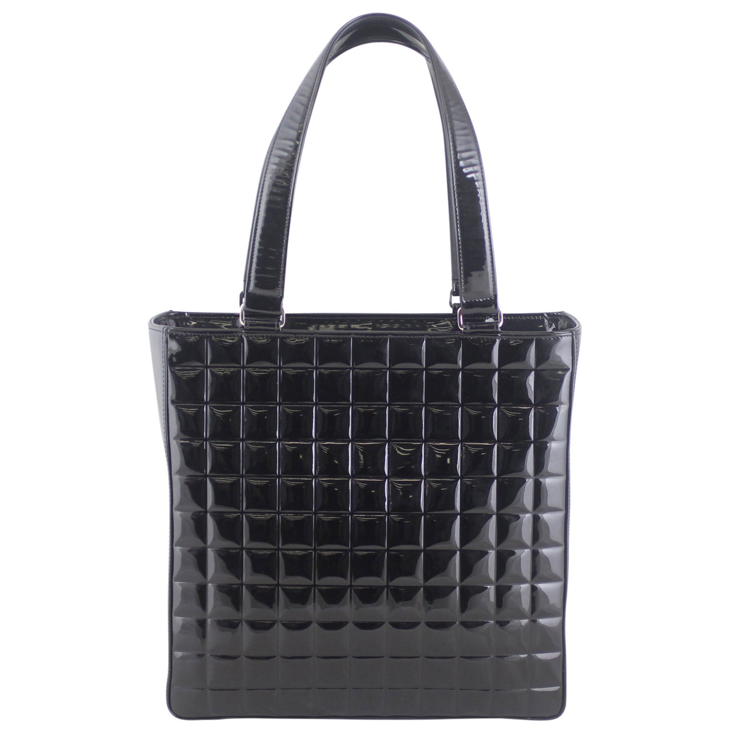 Chanel Chocolate Bar Tote Back