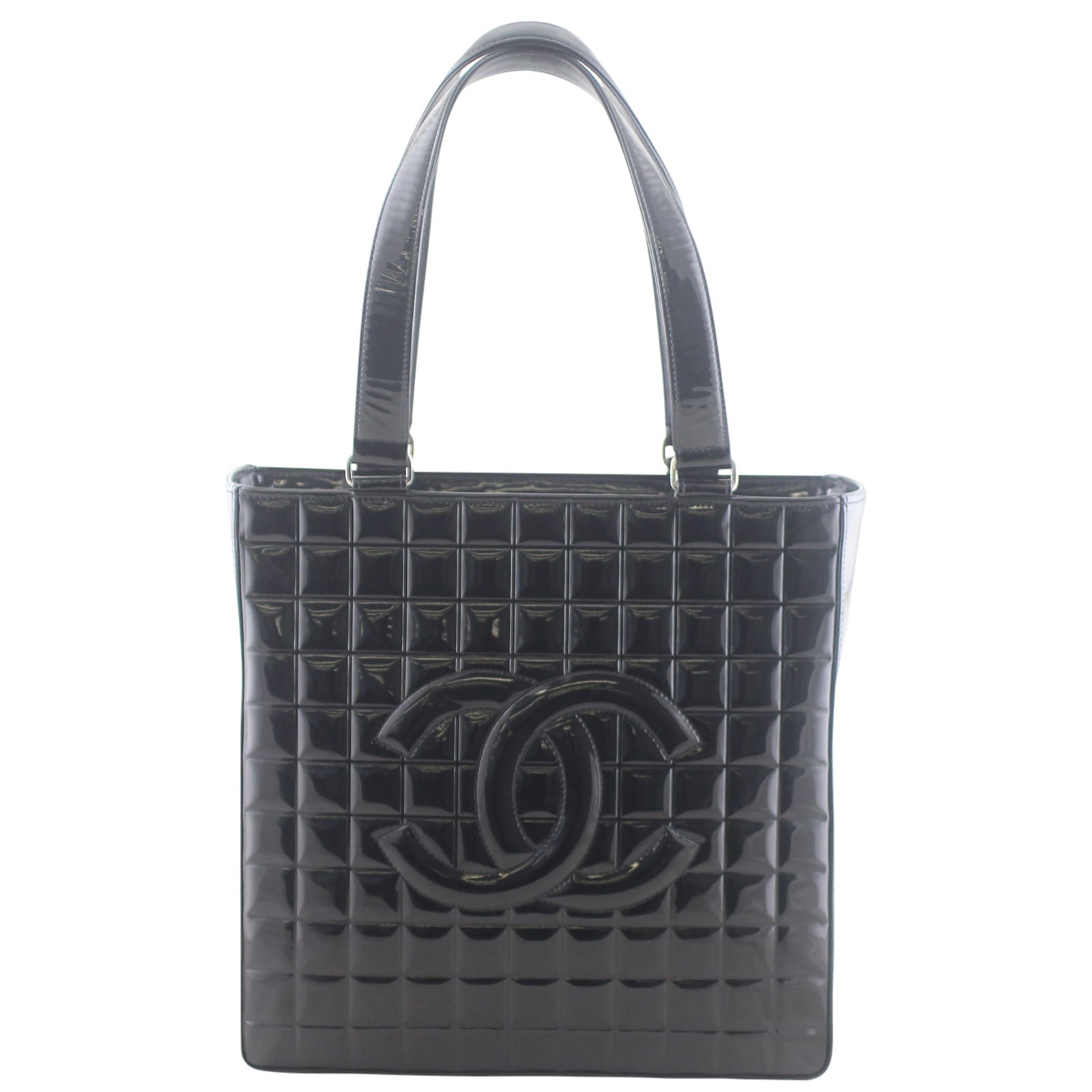 Chanel Chocolate Bar Tote Front