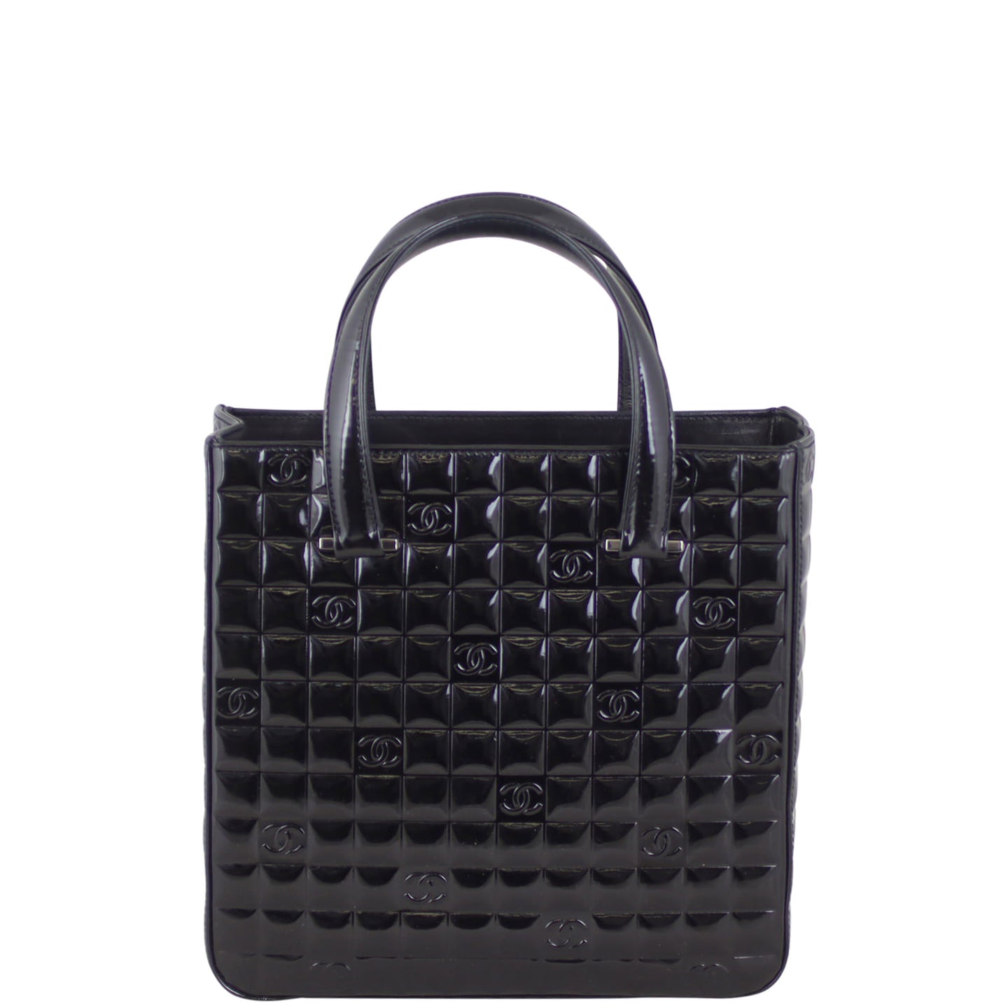 Chanel Chocolate Bar Tote Back