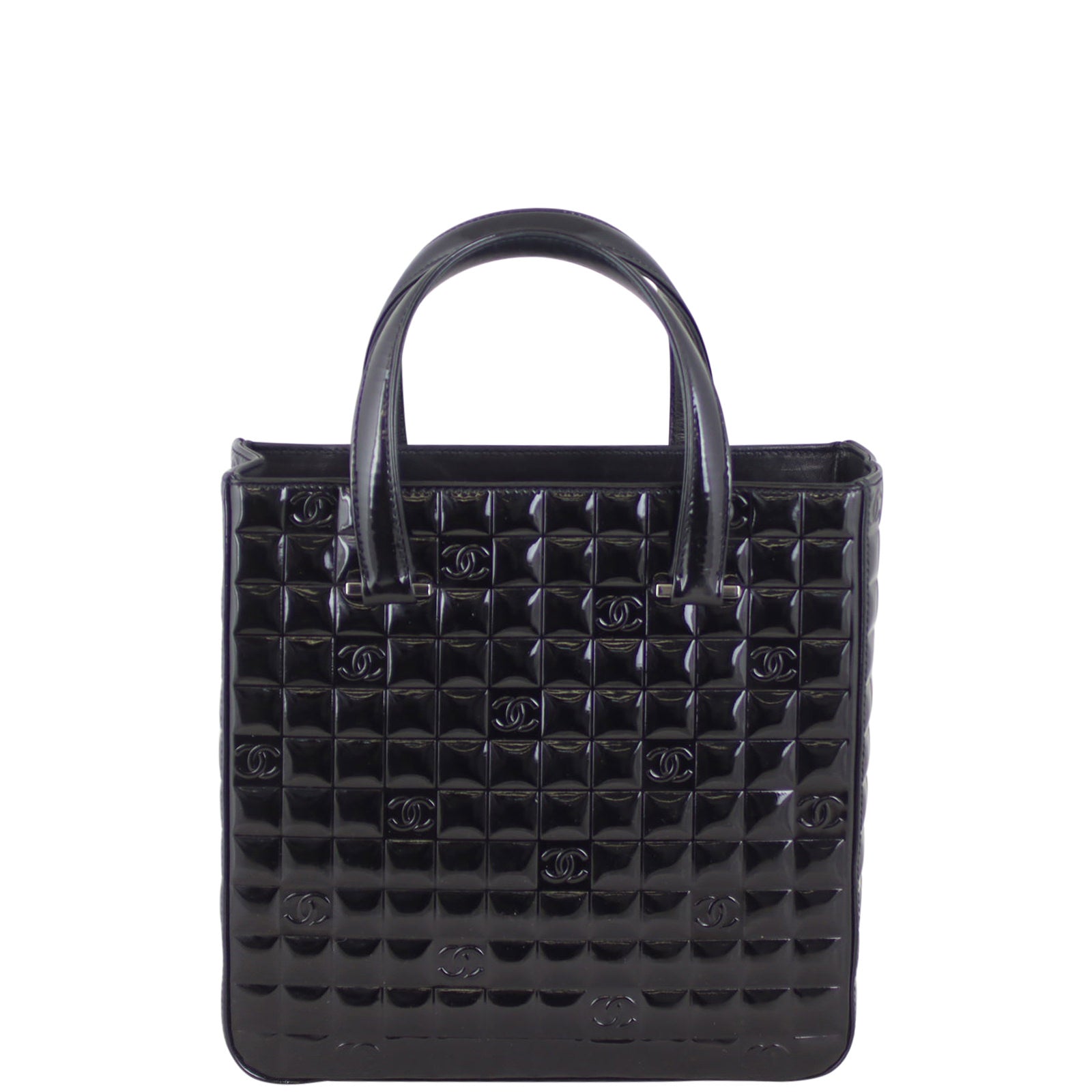 Chanel Chocolate Bar Tote Back