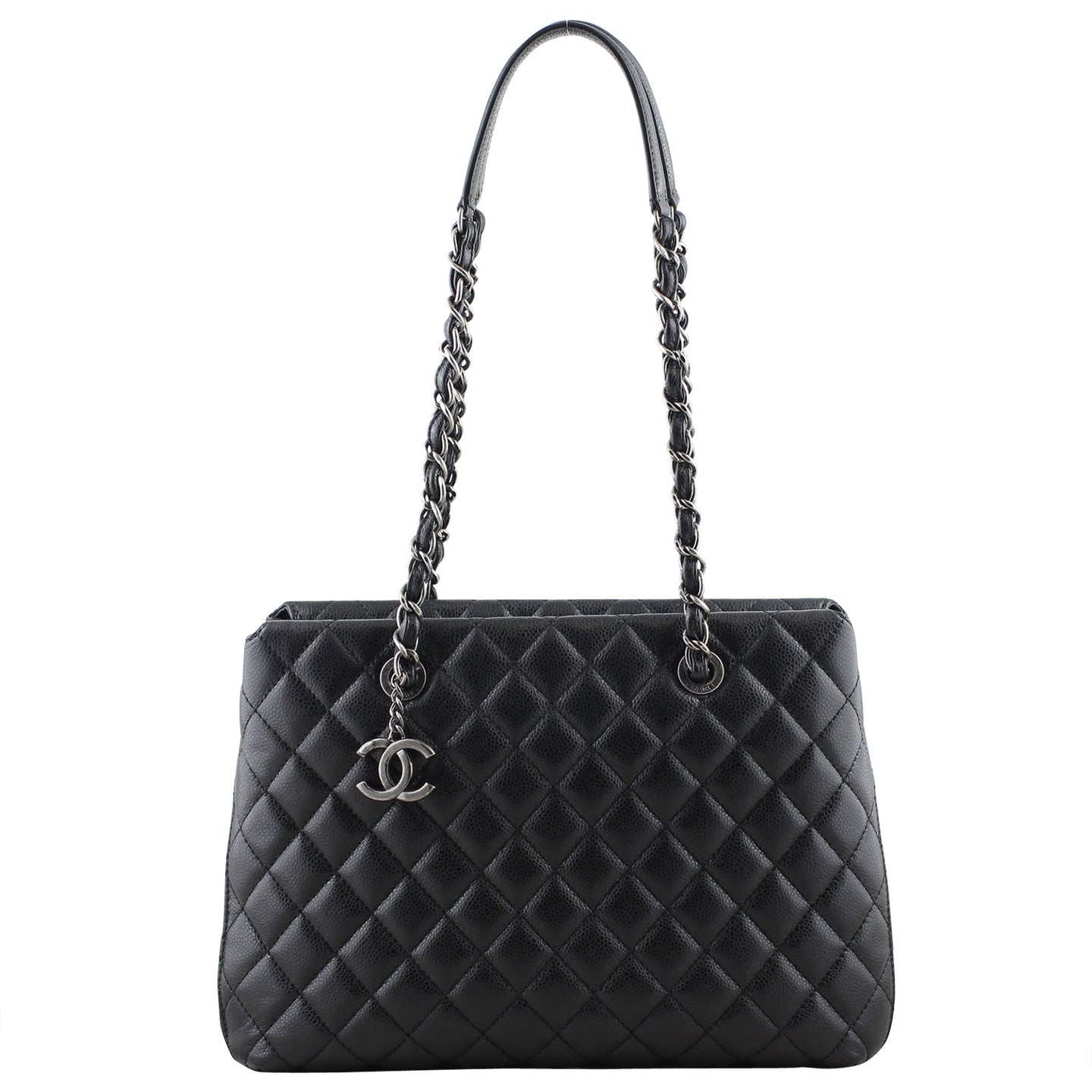 Chanel City Shopping Tote front