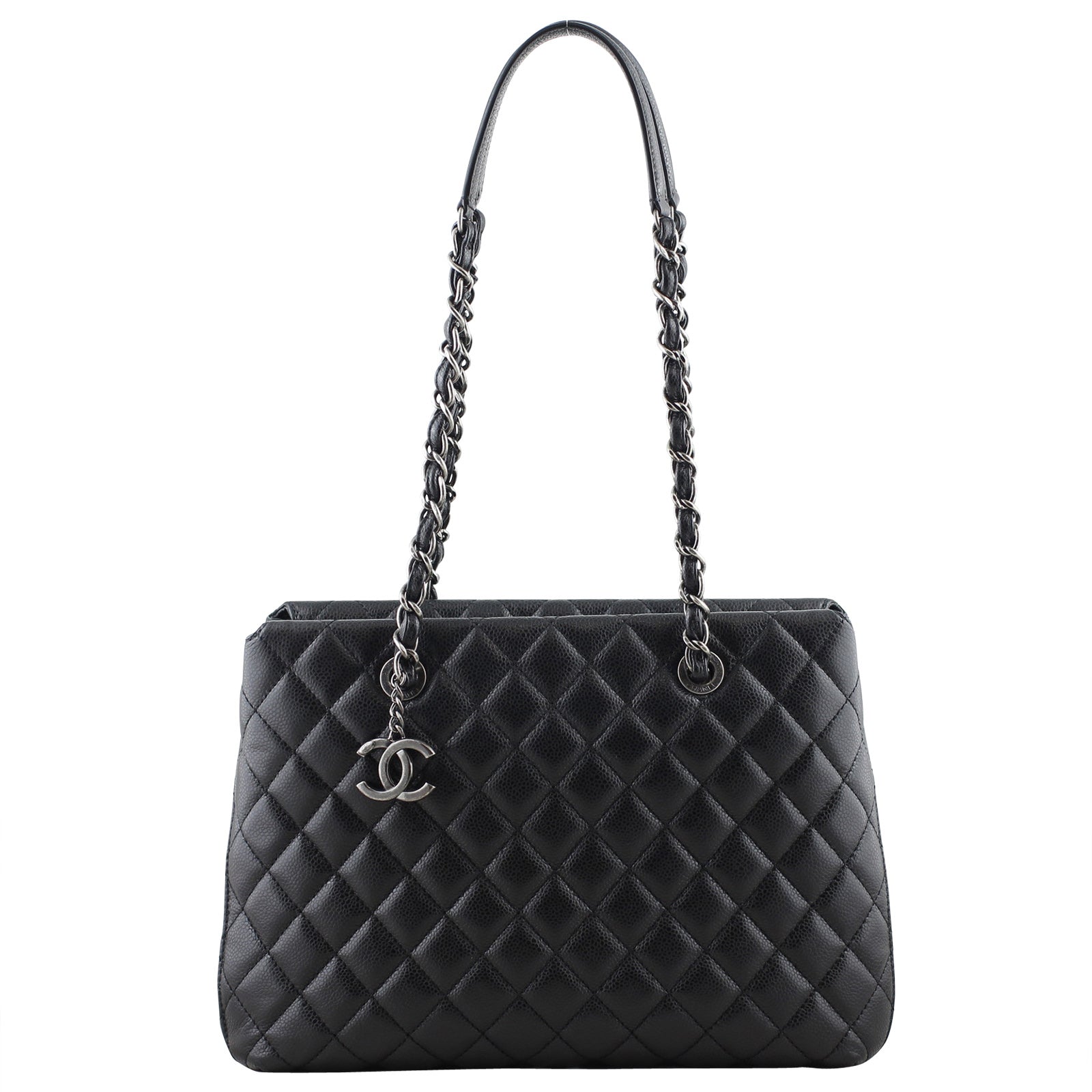 Chanel City Shopping Tote front