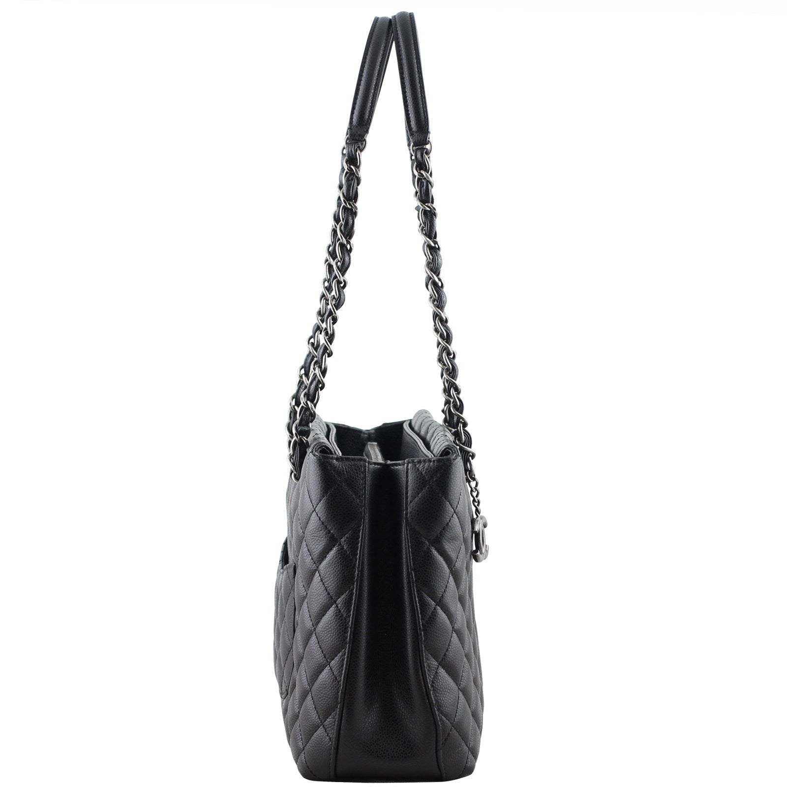 Chanel City Shopping Tote side