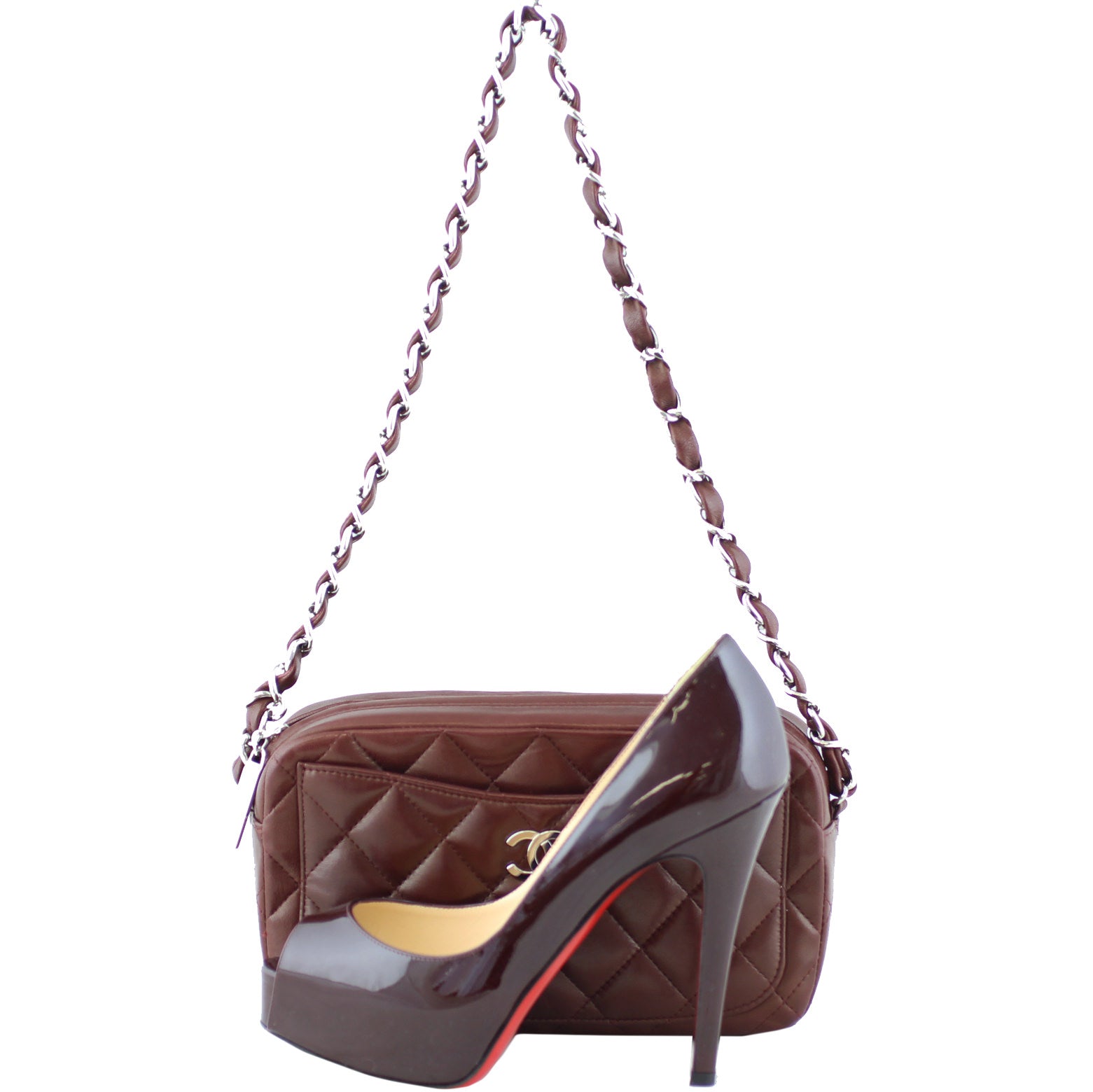 Chanel CC Classic Camera Case Scale