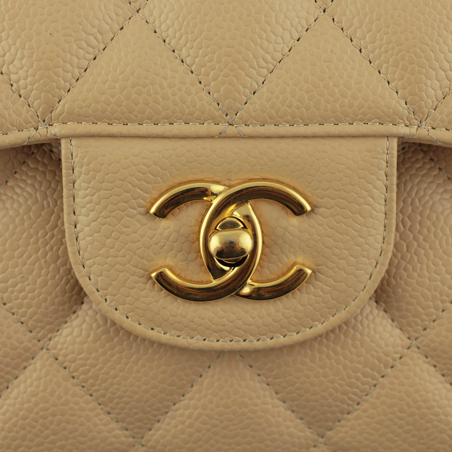 Chanel Classic Double Flap Jumbo Turnlock