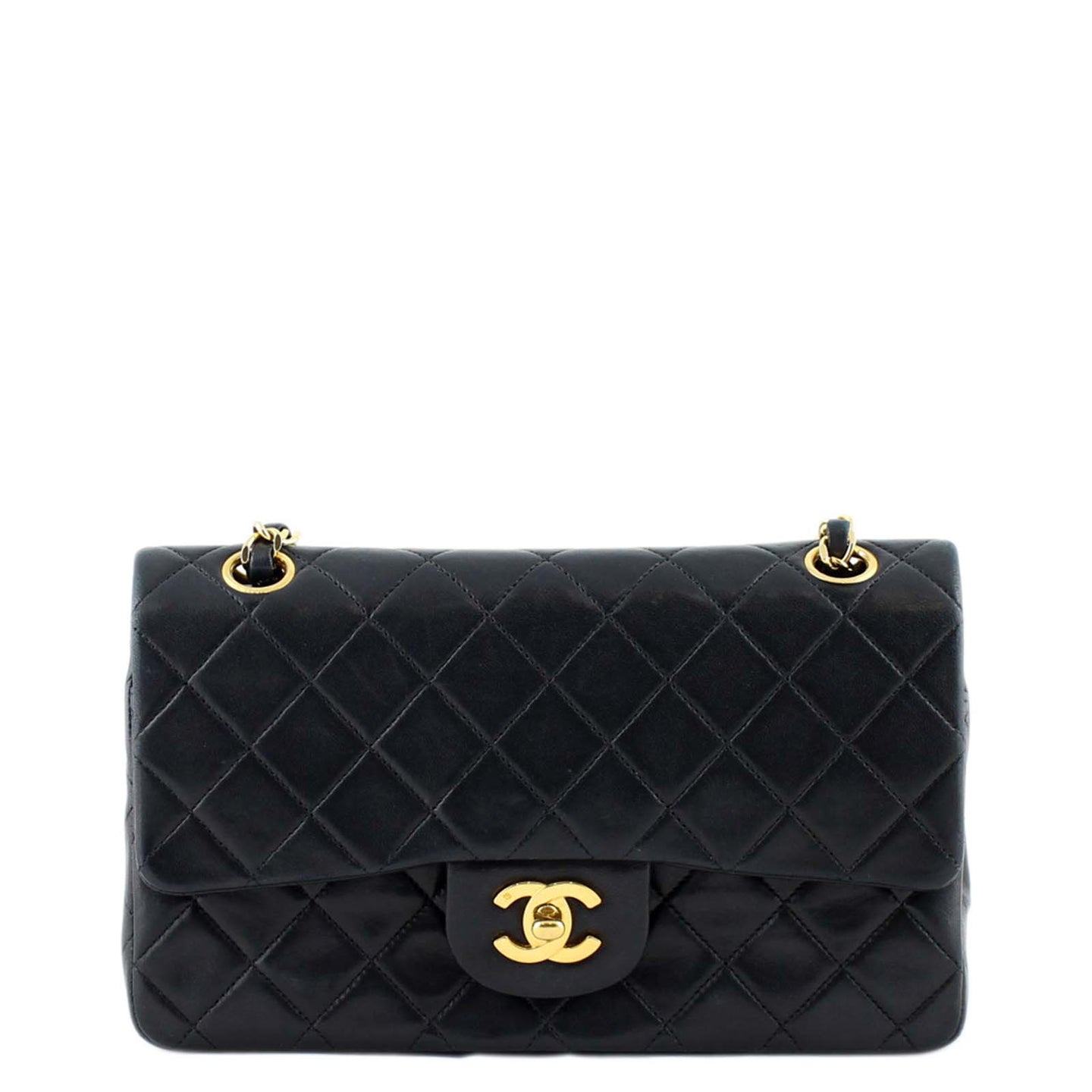 Chanel Classic Double Flap Small Vintage Front no Strap