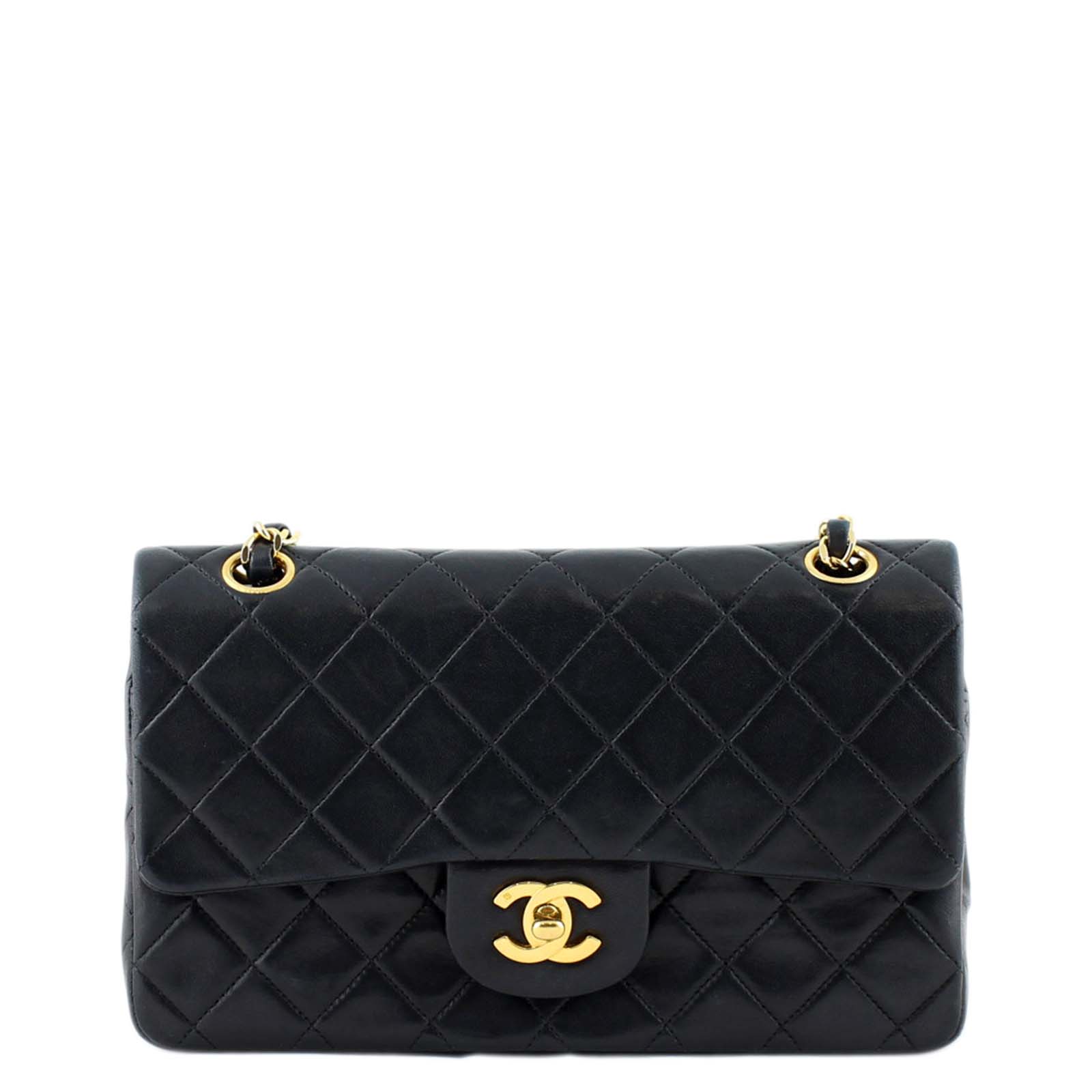 Chanel Classic Double Flap Small Vintage Front no Strap
