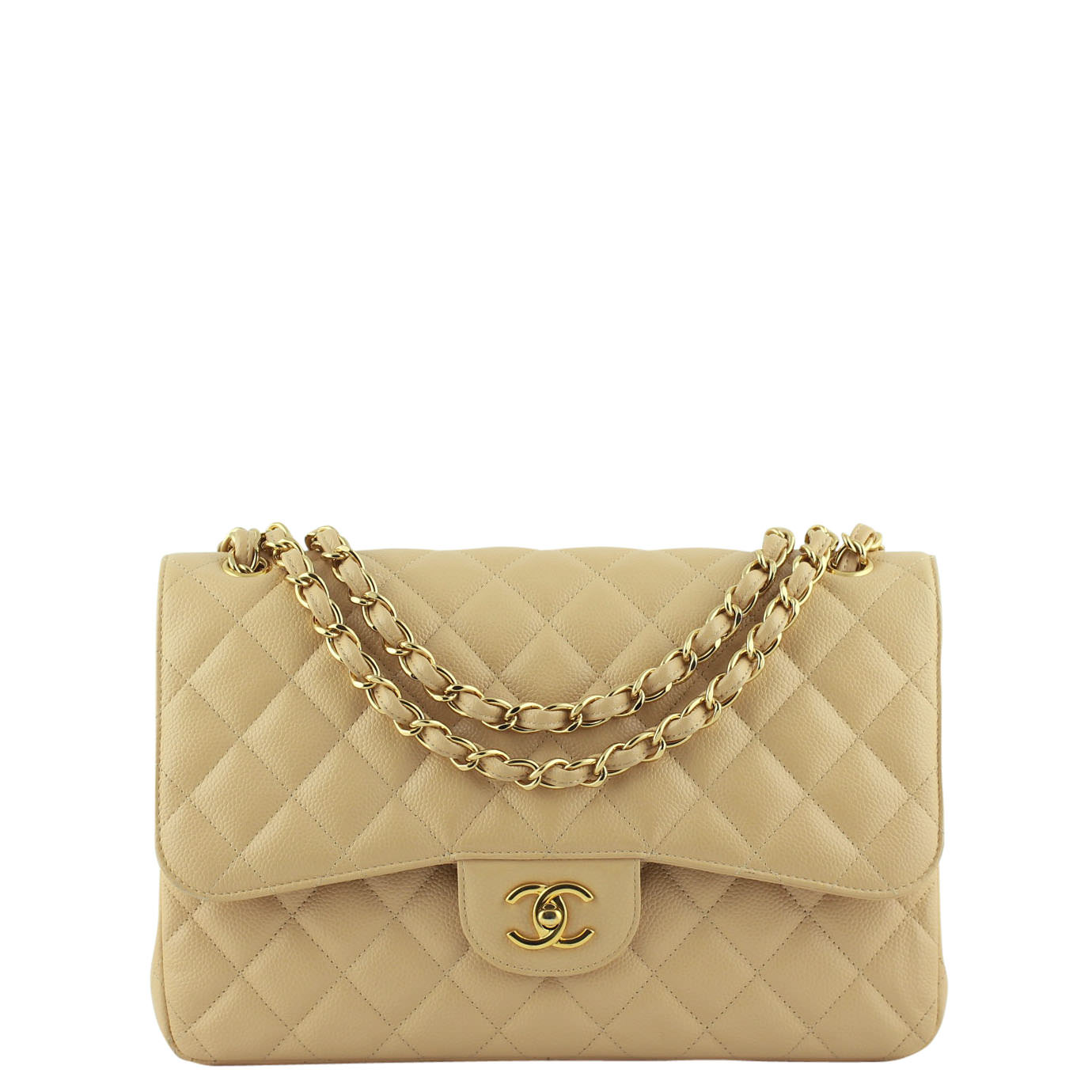 Chanel Classic Double Flap Jumbo Front