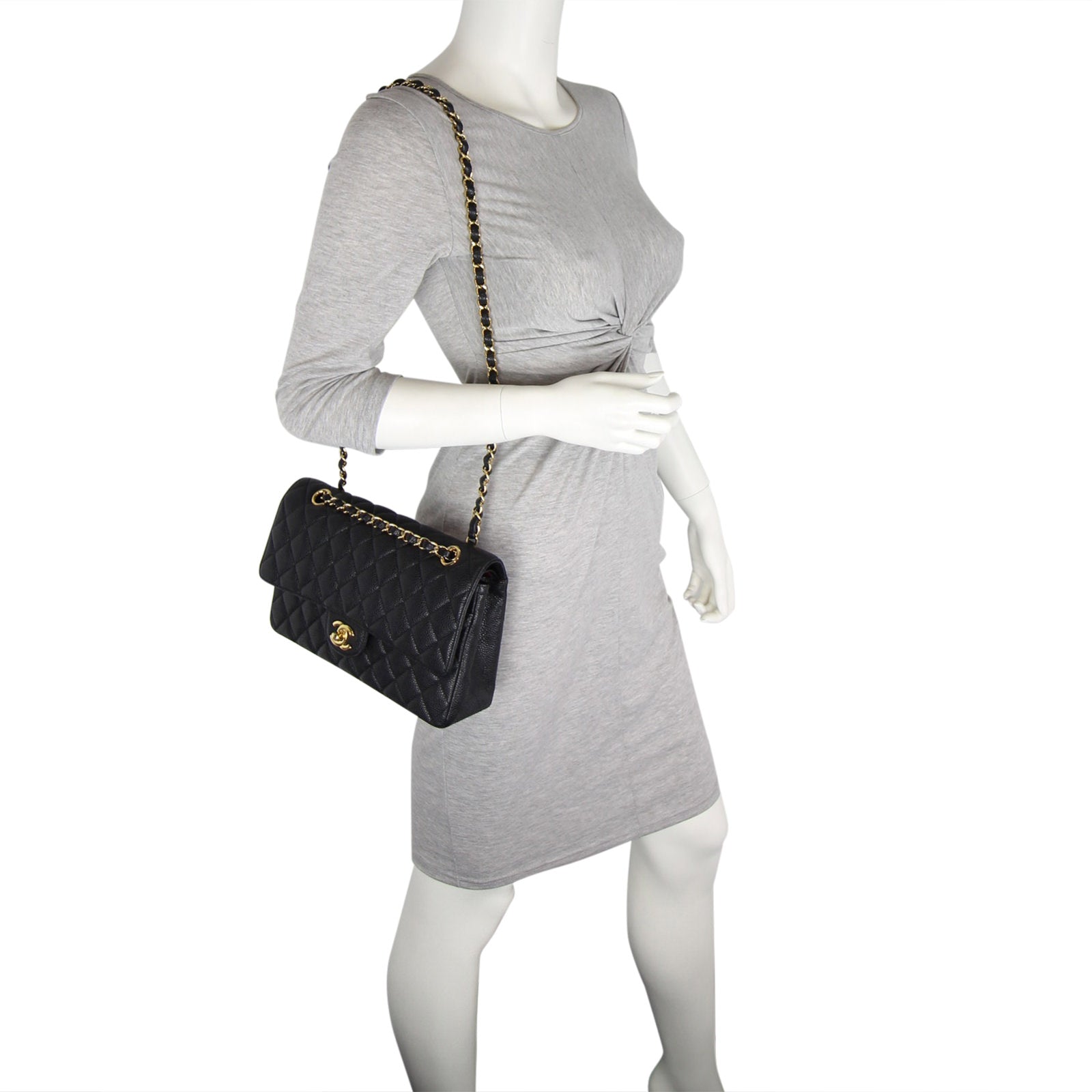 Chanel Classic Double Flap Medium Scale