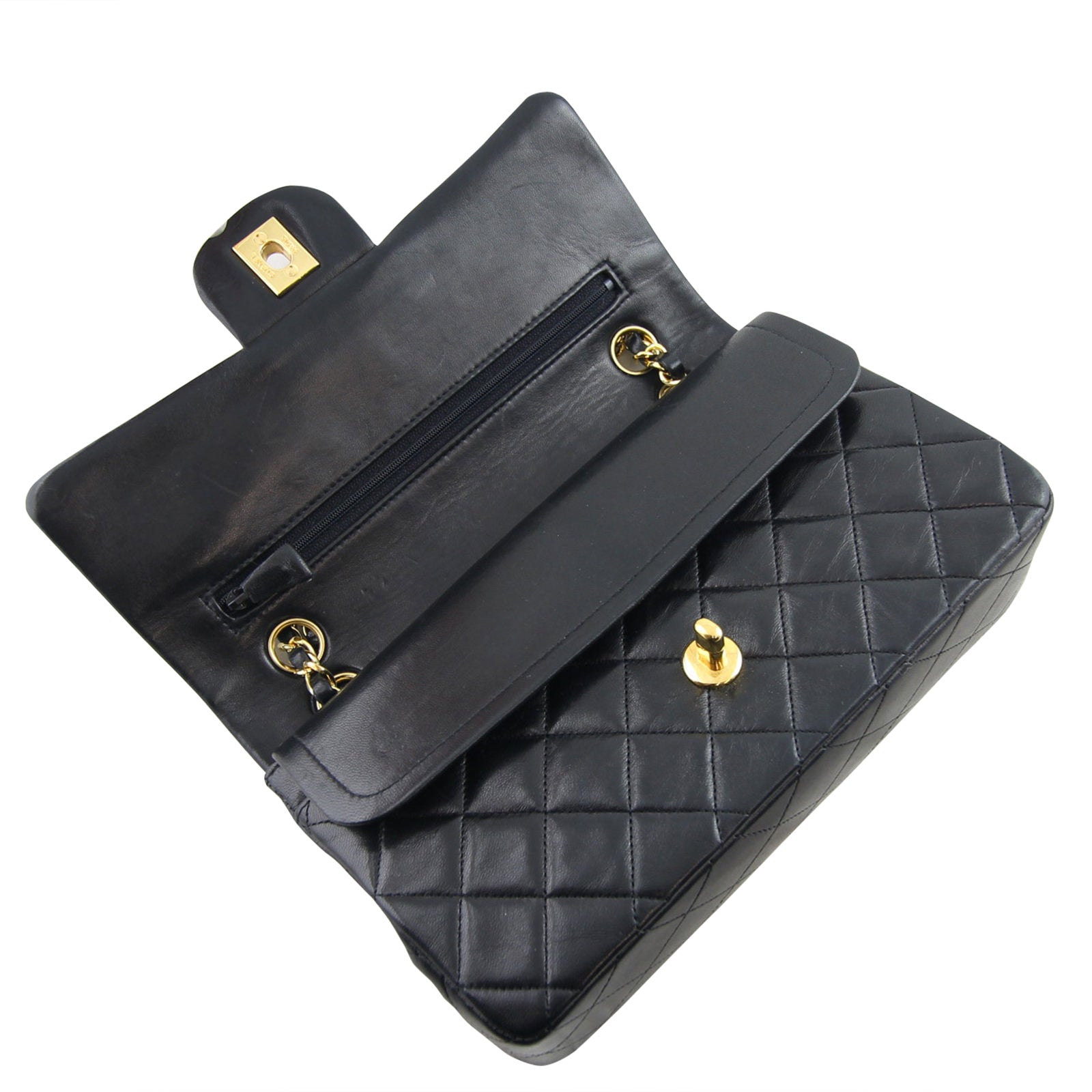 Chanel Classic Double Flap Vintage Small open