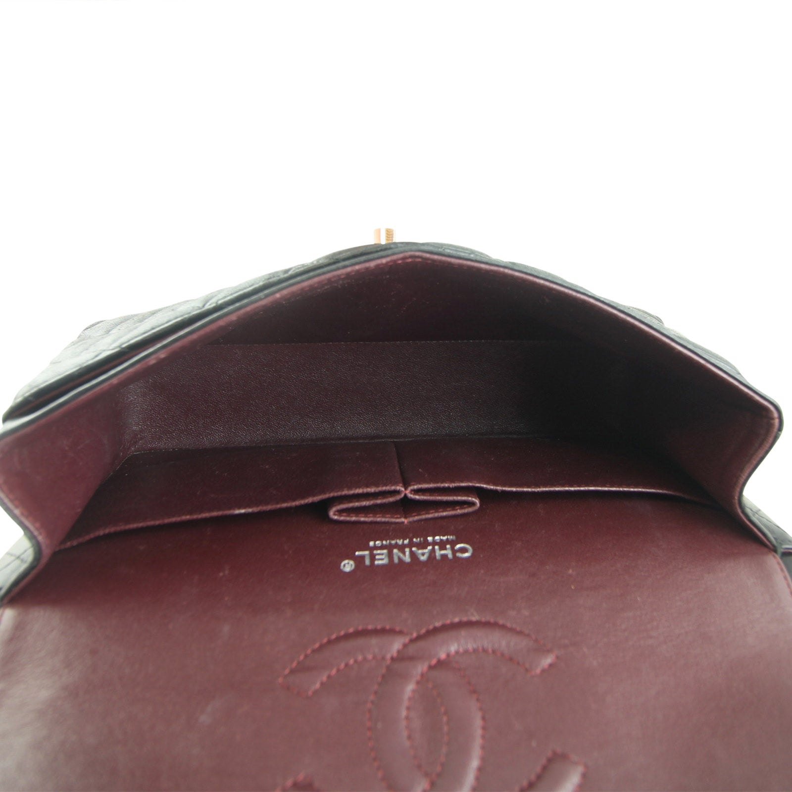 Chanel Classic Double Flap Medium interior