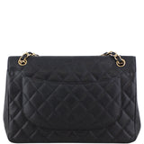 Chanel Classic Double Flap Jumbo Caviar Back