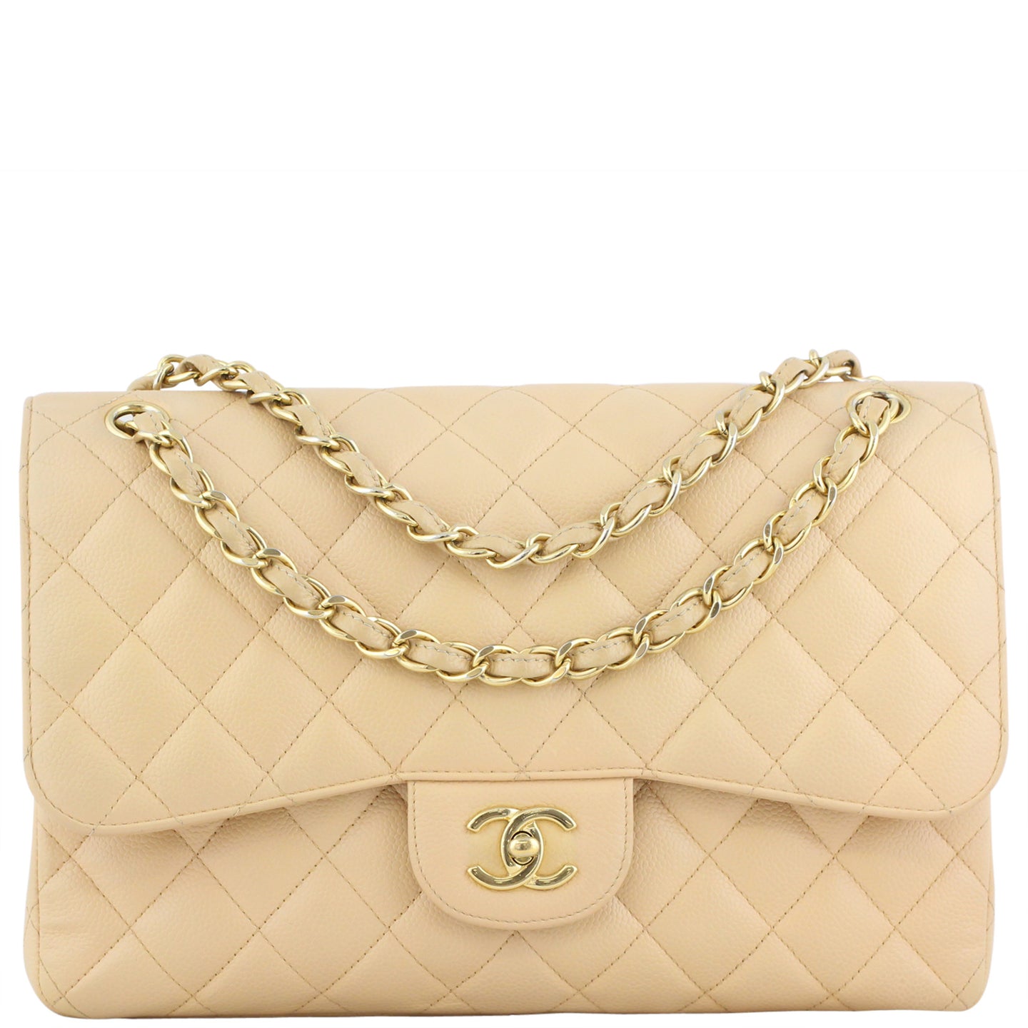 Chanel Classic Double Flap Jumbo Front