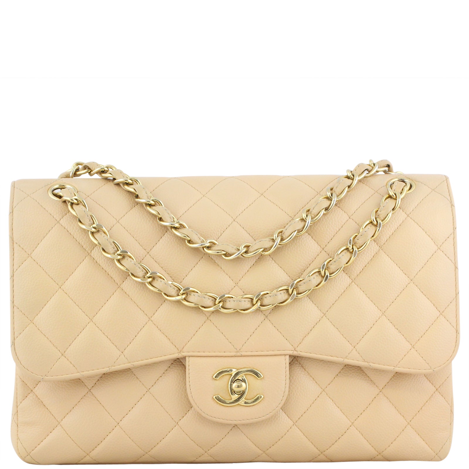 Chanel Classic Double Flap Jumbo Front