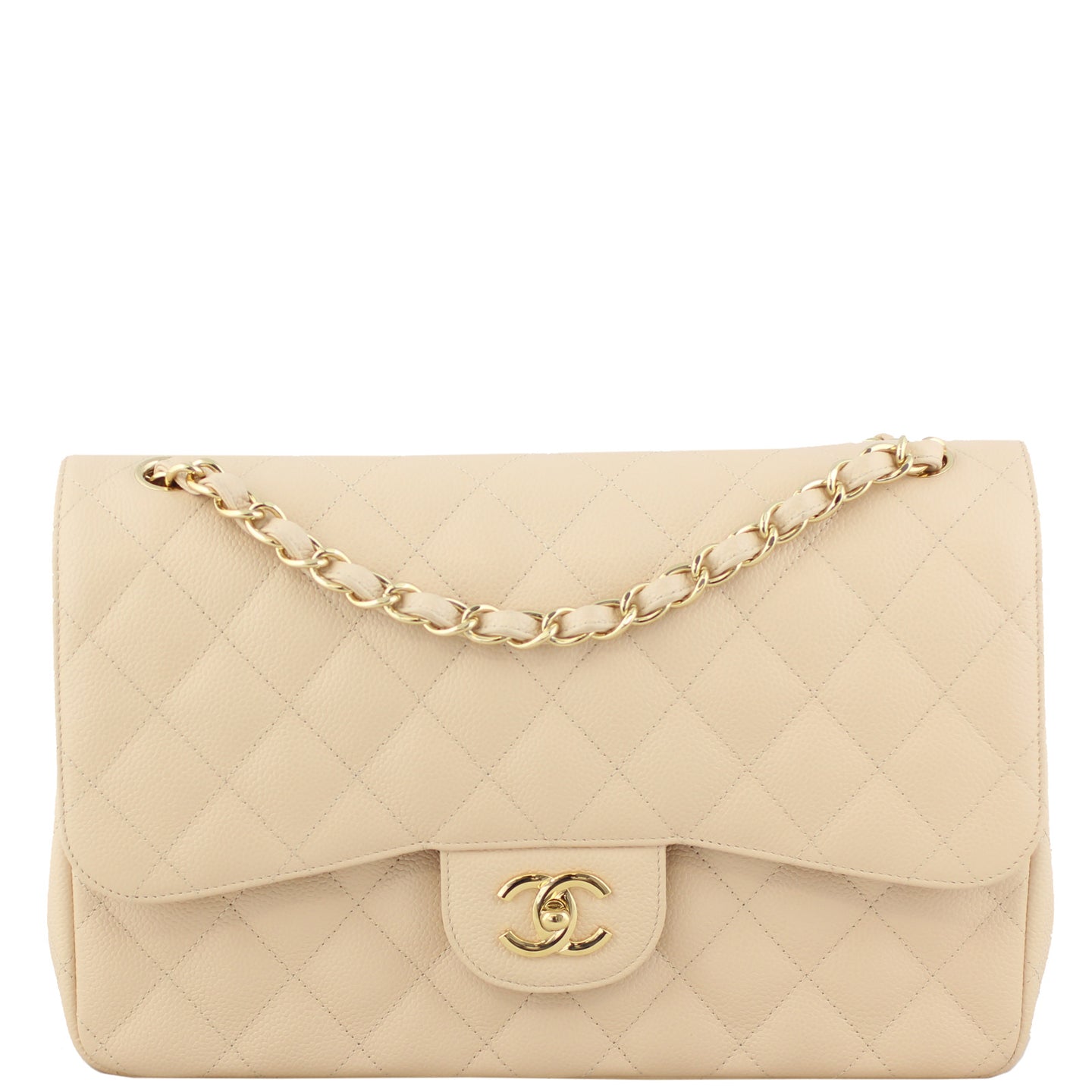 Chanel Classic Double Flap Jumbo Front