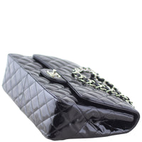 Chanel Classic Double Flap Jumbo Patent Corner