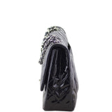 Chanel Classic Double Flap Jumbo Patent Left