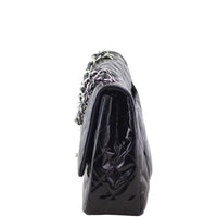 Chanel Classic Double Flap Jumbo Patent Left