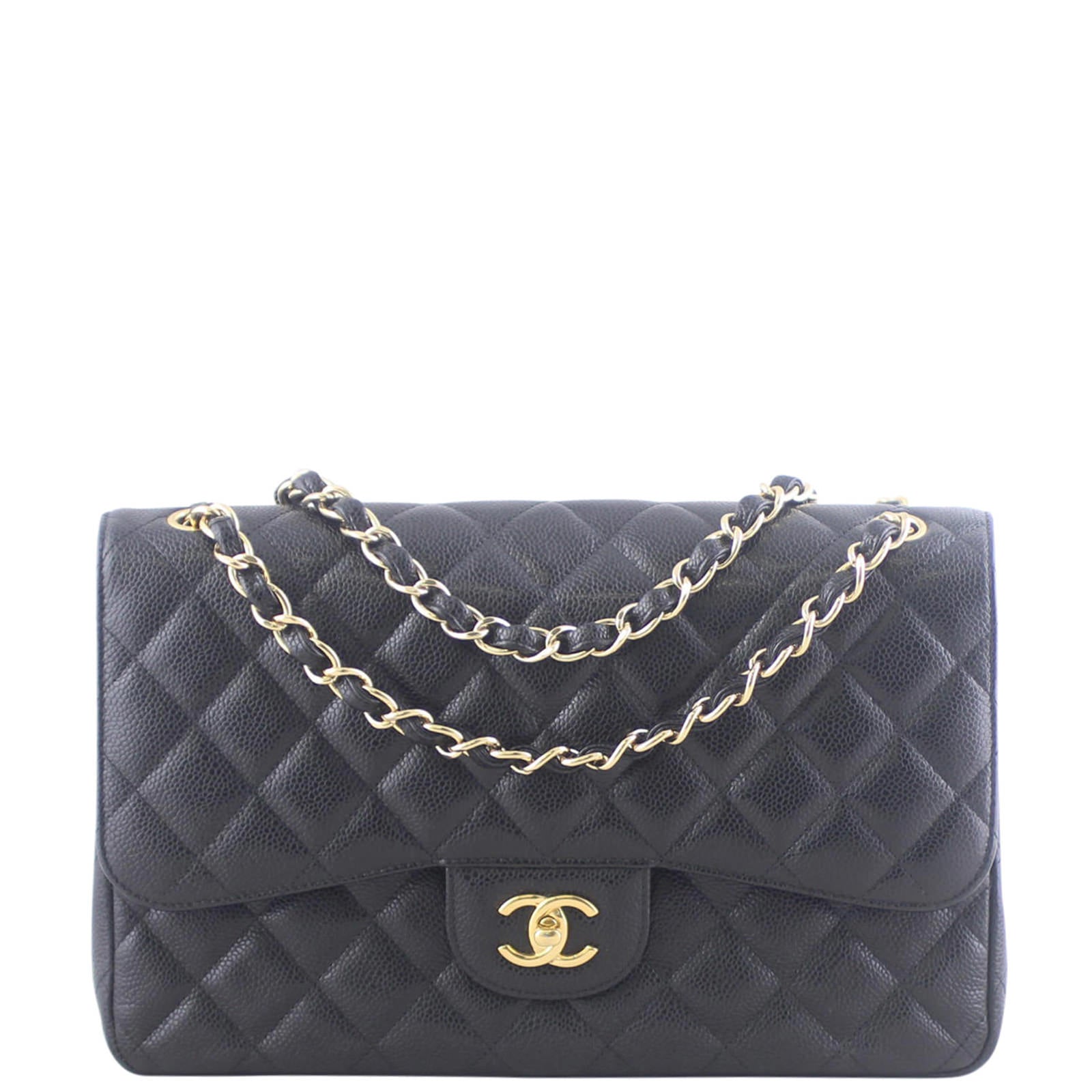 Chanel Classic Double Flap Jumbo Front