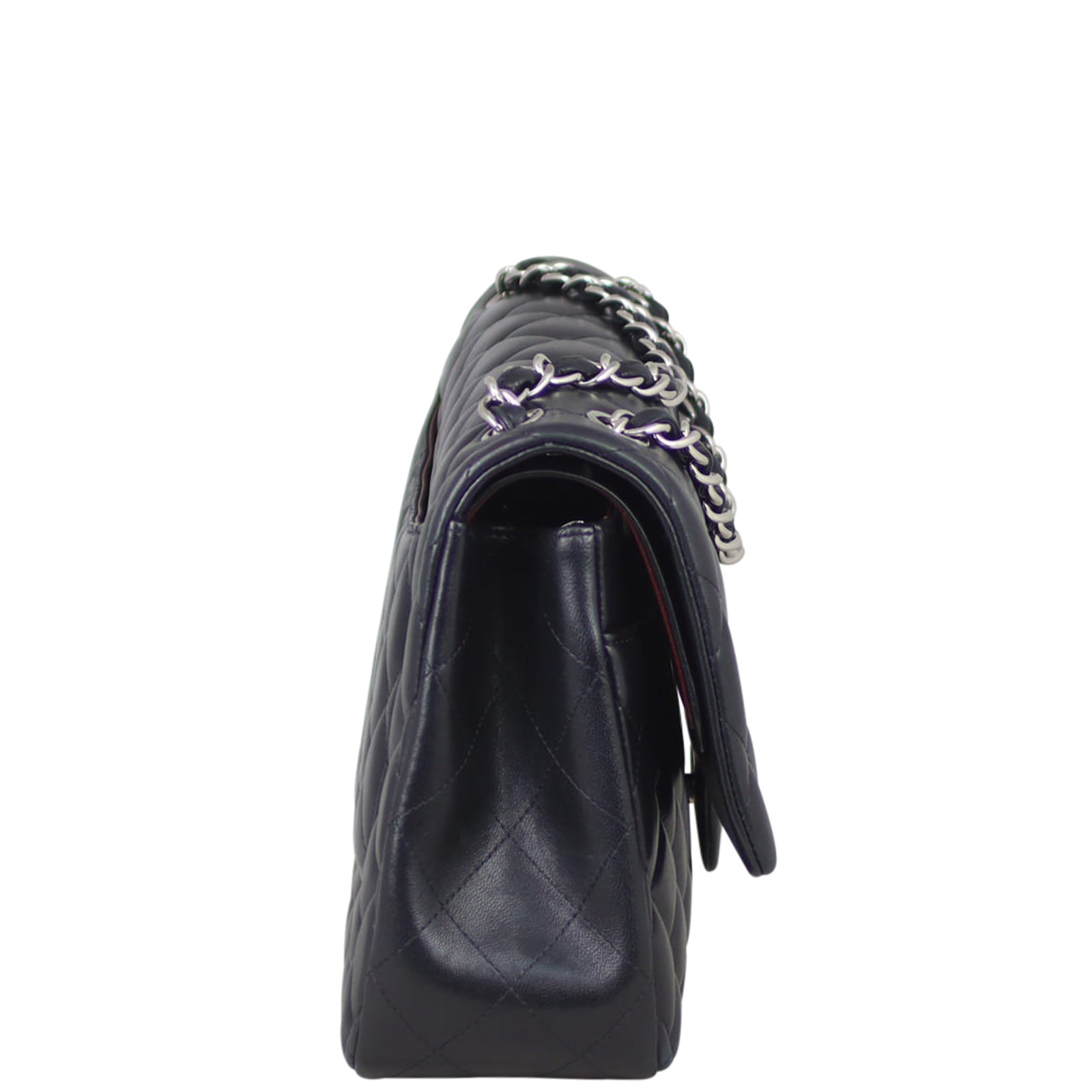 Chanel Classic Double Flap Jumbo Side