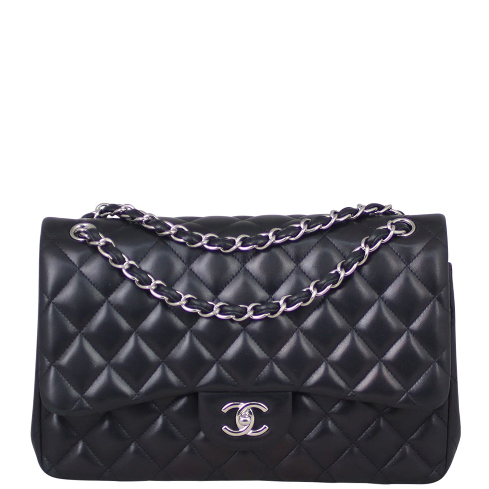 Chanel Classic Double Flap Jumbo Front