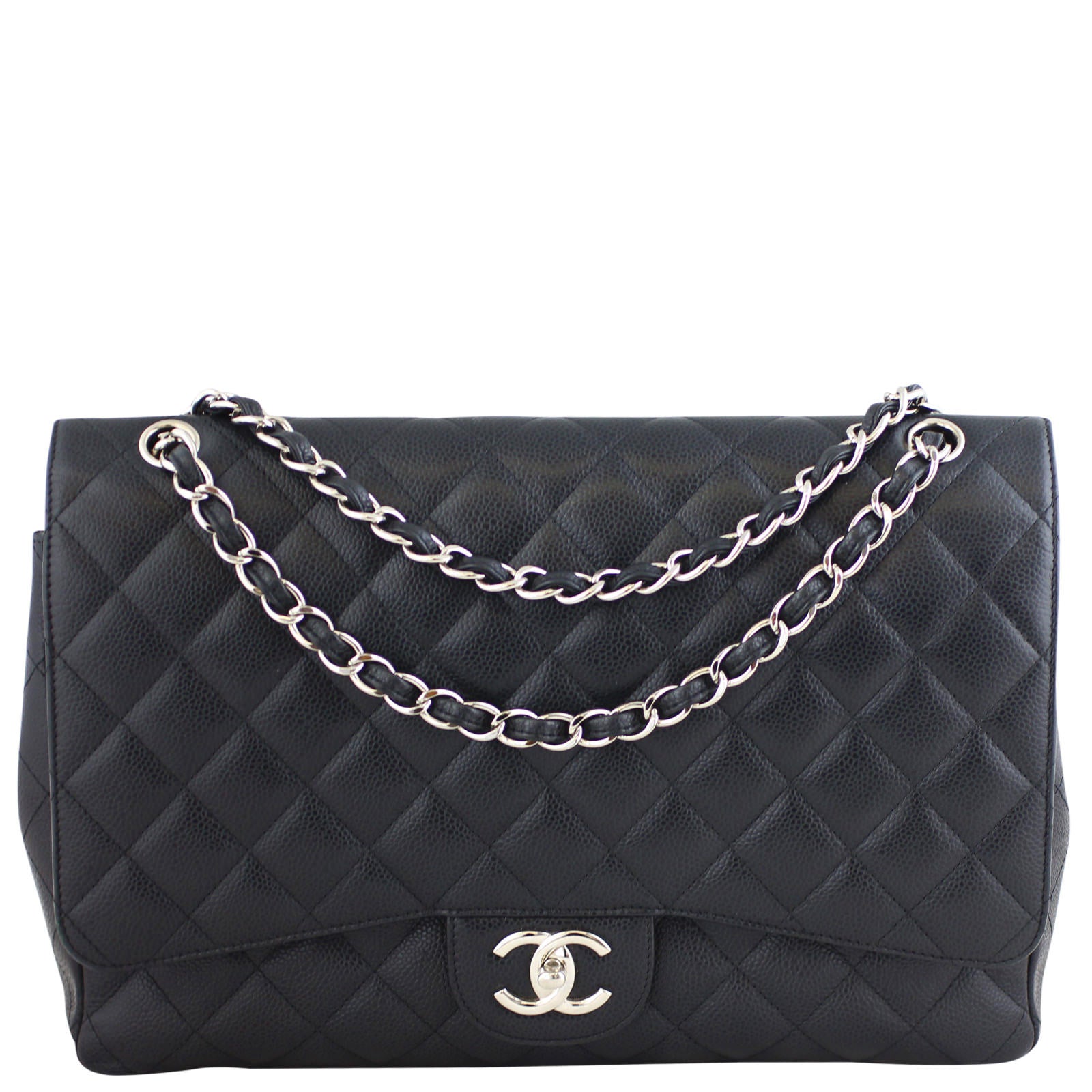 Chanel Classic Double Flap Maxi front