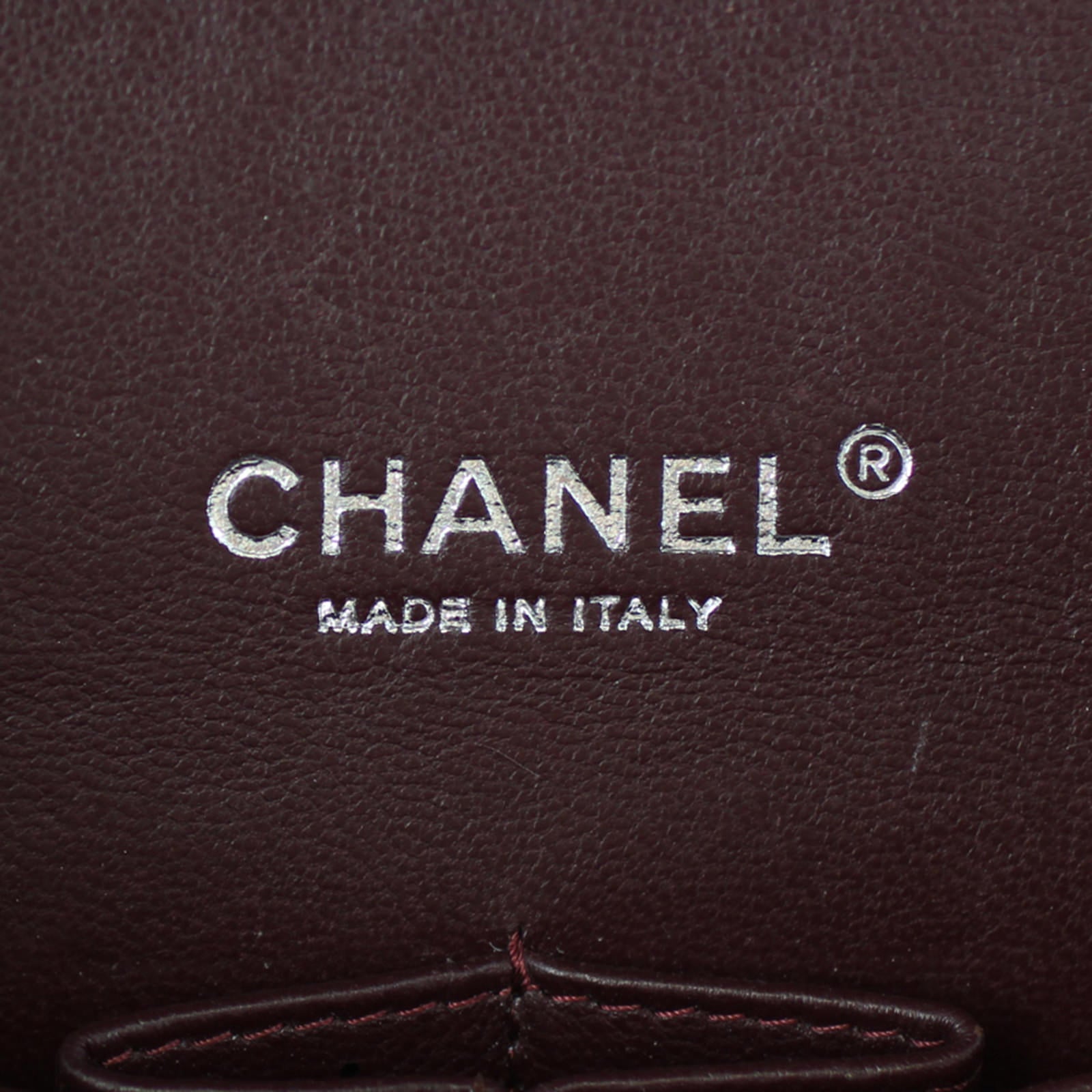 Chanel Classic Double Flap Maxi stamp