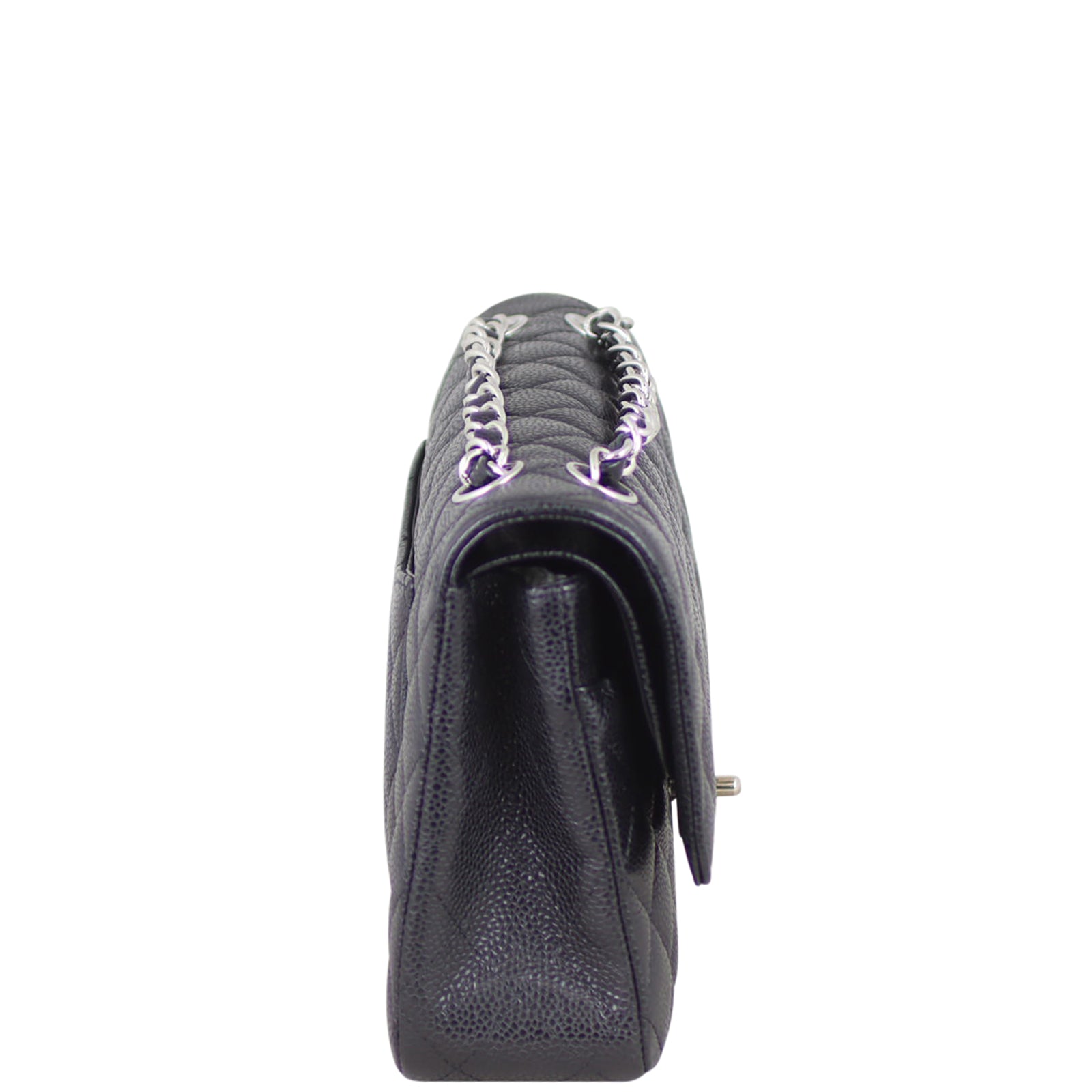 Chanel Classic Double Flap Medium Side