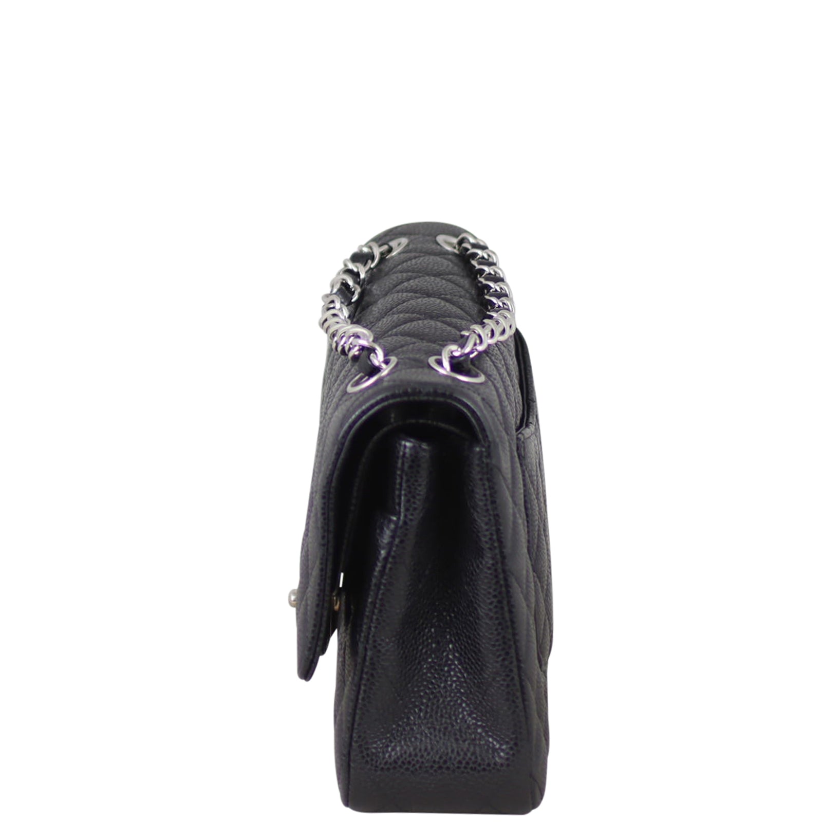 Chanel Classic Double Flap Medium Side